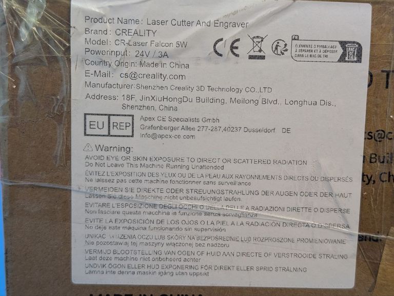 Лазерний гравер Creality Falcon 5W. Новий. Код:null. Зображення 5