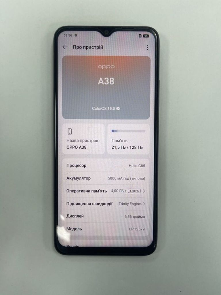 Оголошення Oppo a38 4/128gb Б/У