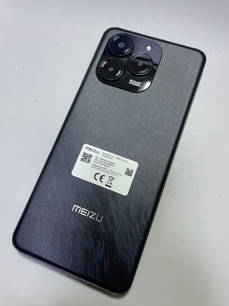 Розпродаж Meizu Note 21 4/256GB Black, продавець Техноскарб