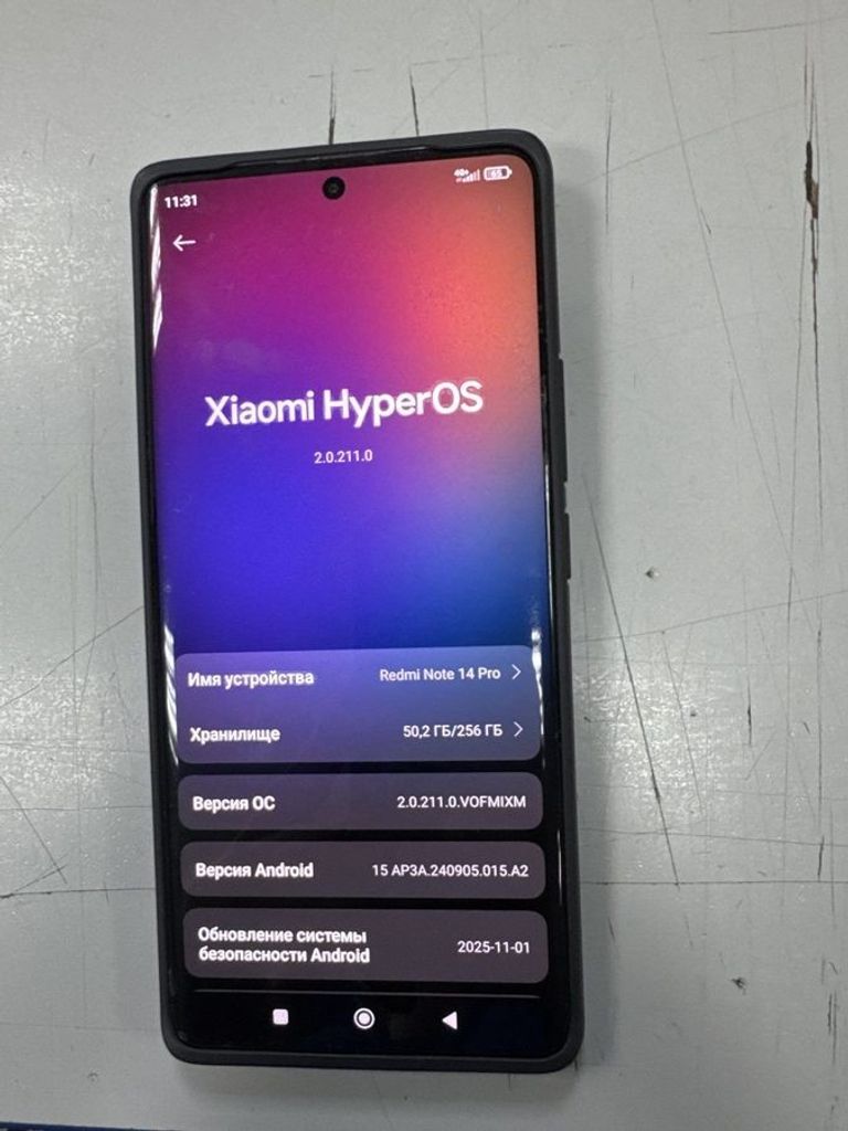 Купить Xiaomi redmi note 14 pro 8/256gb Б/У