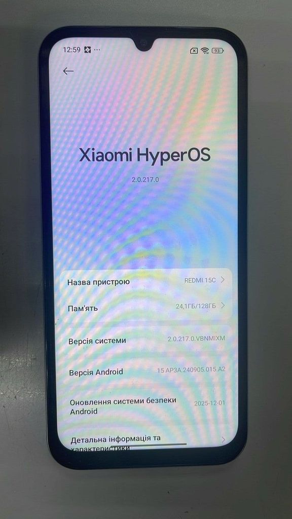 Оголошення Xiaomi redmi 15c 4g 4/128gb Б/У