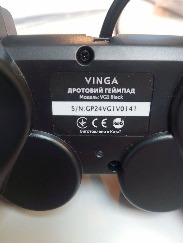 Купити Vinga VG1 Black Б/У