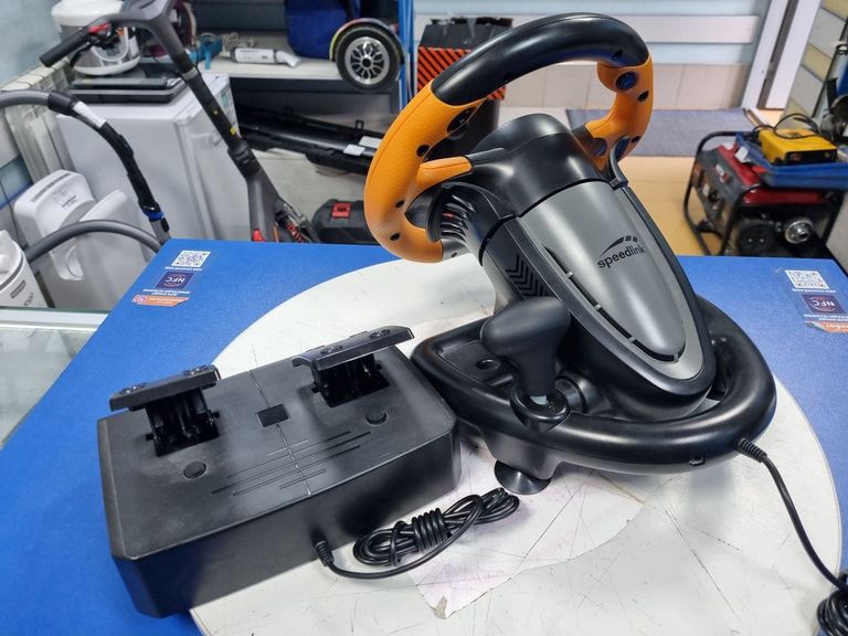 Оголошення Speed-Link drift o.z. racing wheel pc,-orange Б/У