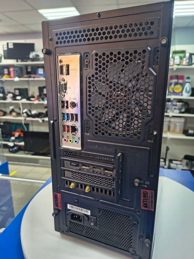 Дешево Пк amd ryzen 5 7500f/ram 32 gb/hdd відсутній/ssd 1000 gb/nvidia rtx 4060 (geforce) 8gb gddr6 128bit з ломбарду