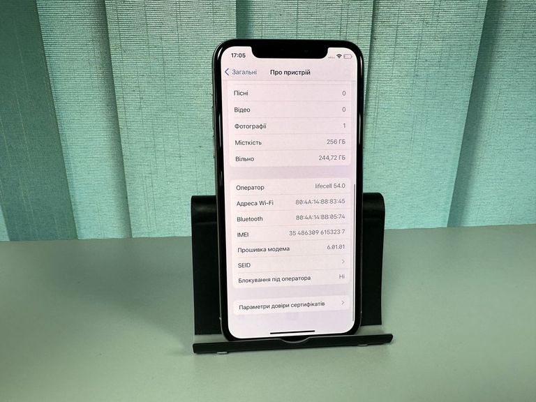 Apple iphone x 256gb Код:01-200915666. Зображення 10