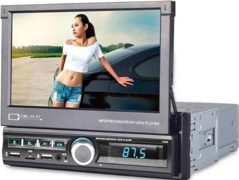 CML-PLAY MP5, висувний екран, MirrorLink, USB, FM Код:null. Зображення 4