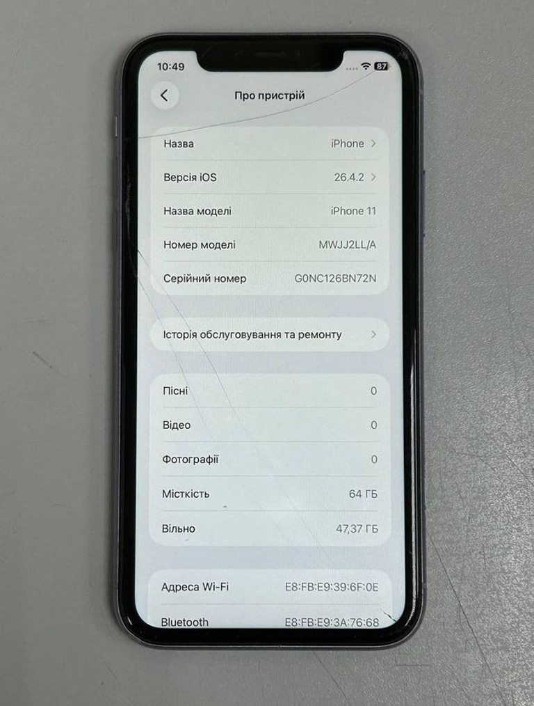 Оголошення Apple iphone 11 64gb Б/У