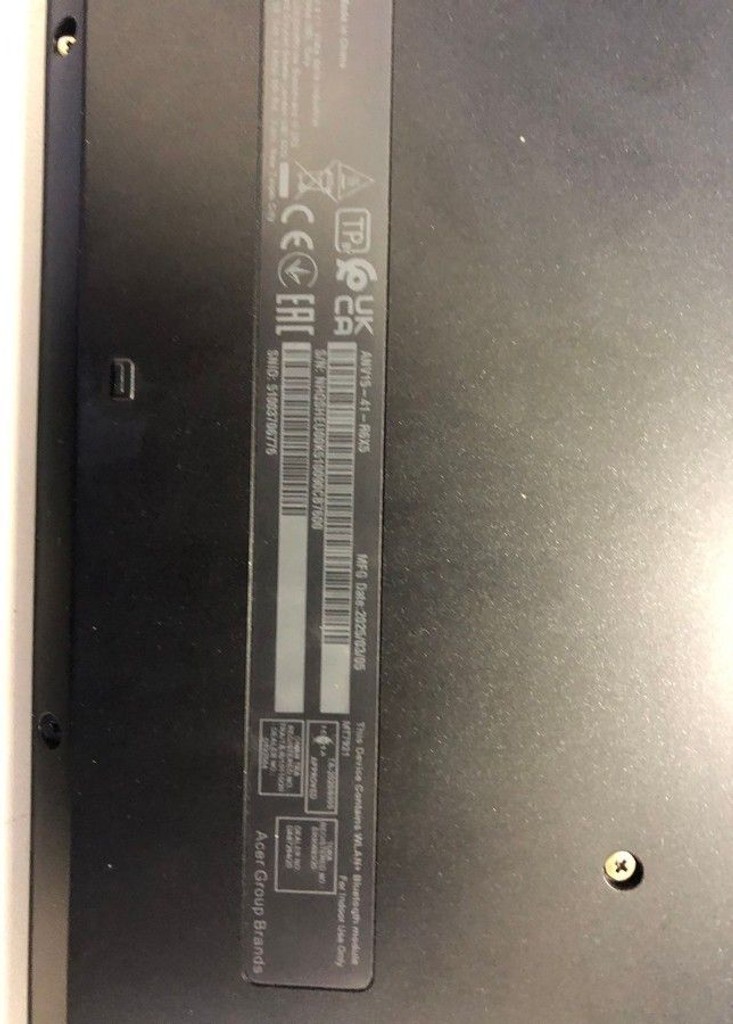 Дешево Acer 15/ryzen 5 6600h ddr5/16gb ddr5/hdd *відсутній/ssd 512 gb/geforce rtx3050 4gb з ломбарду