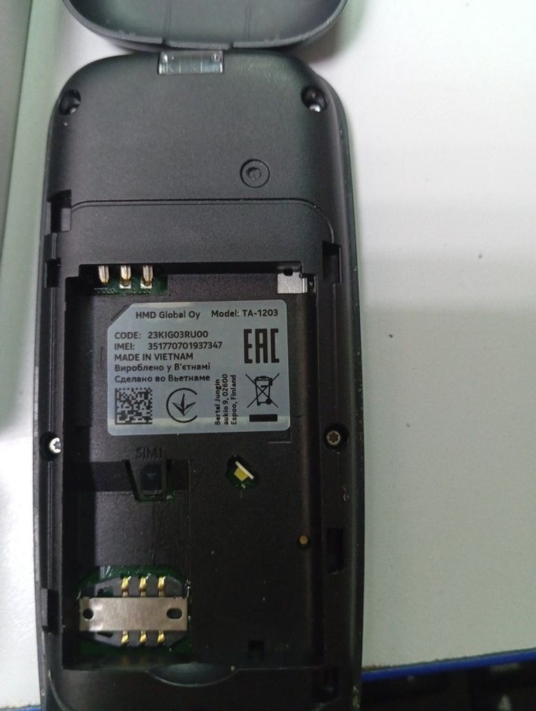 Оголошення Nokia nokia 105 dual sim Б/У