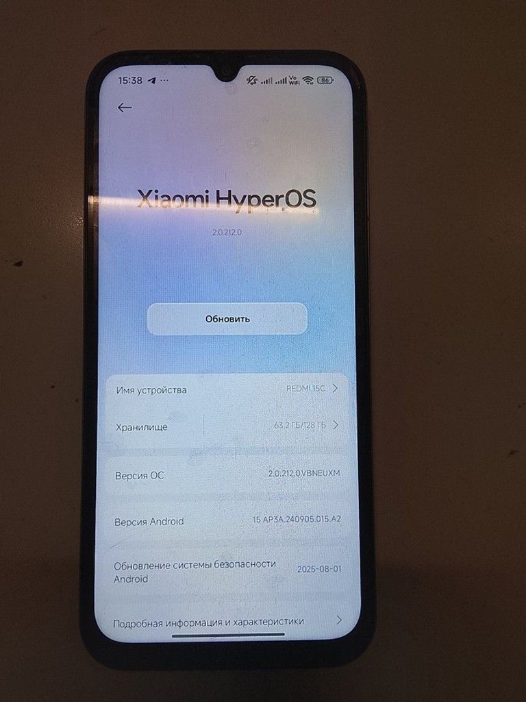 Купити Xiaomi Redmi 15C 5G 4/128GB Midnight Black Б/У