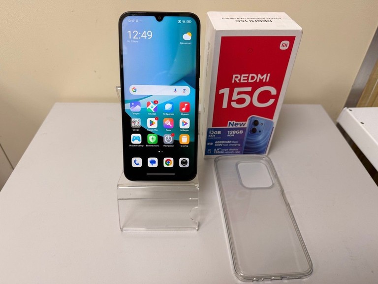 Купити Xiaomi Redmi 15C 4G 6/128GB Midnight Black Б/У