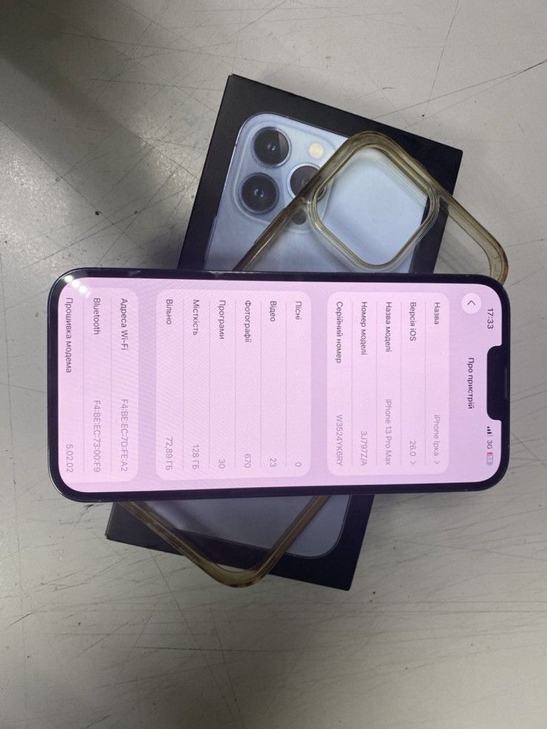 Купить Apple iphone 13 pro max 128gb Б/У