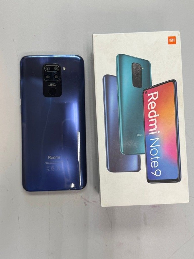 Розпродаж Xiaomi Redmi Note 9 4/128GB Blue (no NFC), продавець Техноскарб