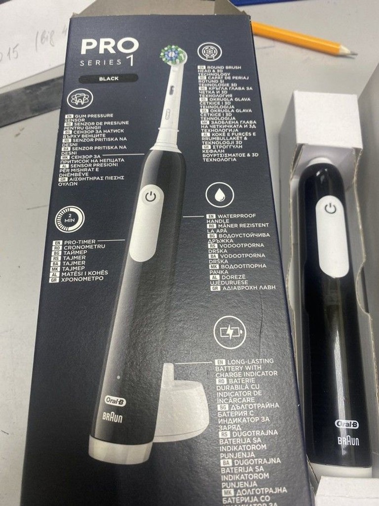 Оголошення Oral-b D305.513.3X Pro Series 1 Duo Edition Black+Blue Б/У