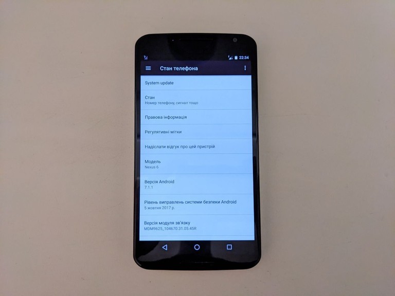Купити Motorola nexus 6 32gb Б/У