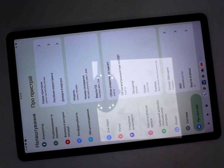 Розпродаж Lenovo tab m10 plus tb-128xu 4/64gb lte, продавець Техноскарб