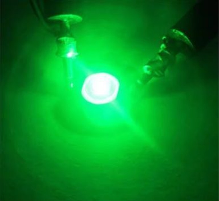 Надяскравий світлодіод 1W Зелений (3.4V 520-525nm 80Lm) Green LED COB Алюмінієва підкладка 20мм (137) Код:null. Зображення 8
