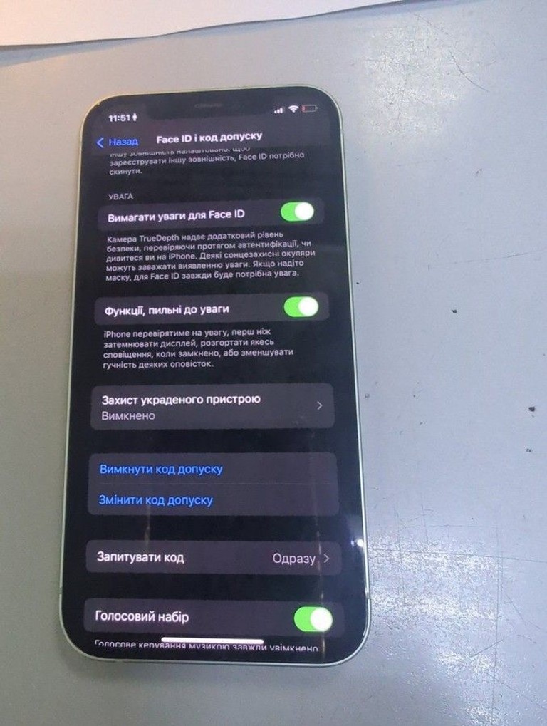Оголошення Apple iPhone 12 64GB (PRODUCT)RED Б/У