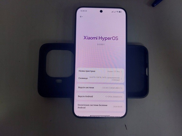 Дешево Xiaomi 15T Pro 12/512GB Black з ломбарду