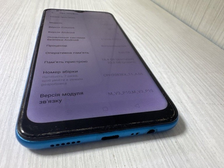 OPPO A12 3/32GB Blue Код:01-201116212. Изображение 9