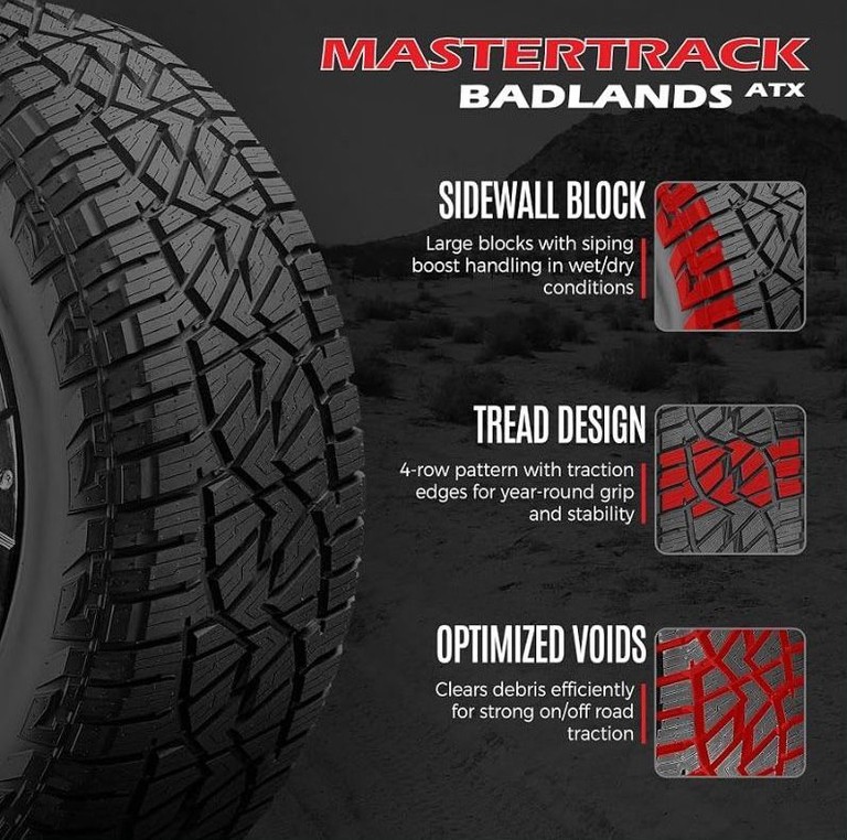 Оголошення Mastertrack BADLANDS ATX 225/60R18 100H  Б/У