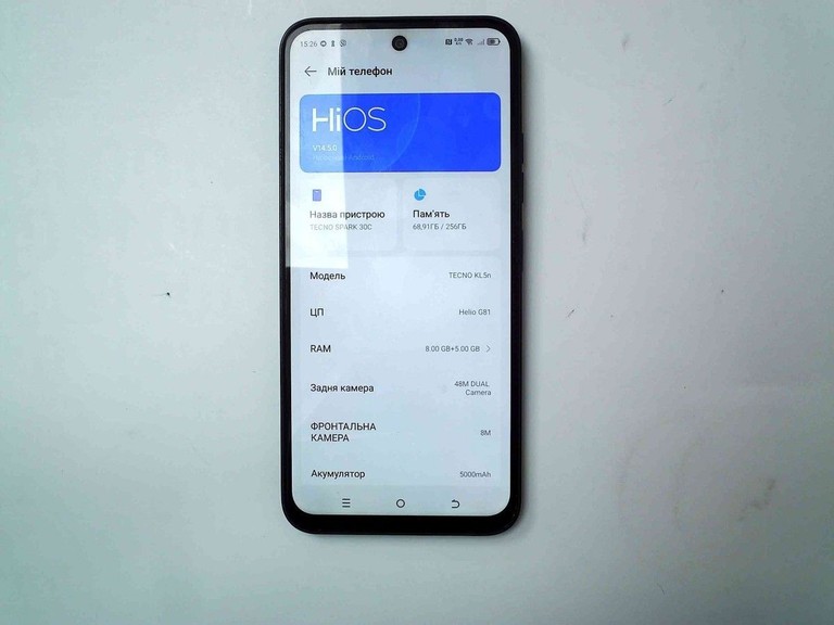 Tecno spark 30c kl5n 8/256gb Код:01-201133618. Зображення 5