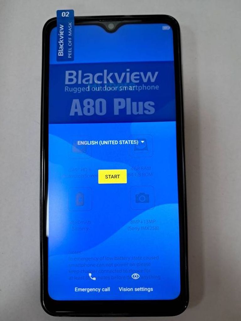 Купити Blackview A80 Plus 4/64GB Blue Б/У