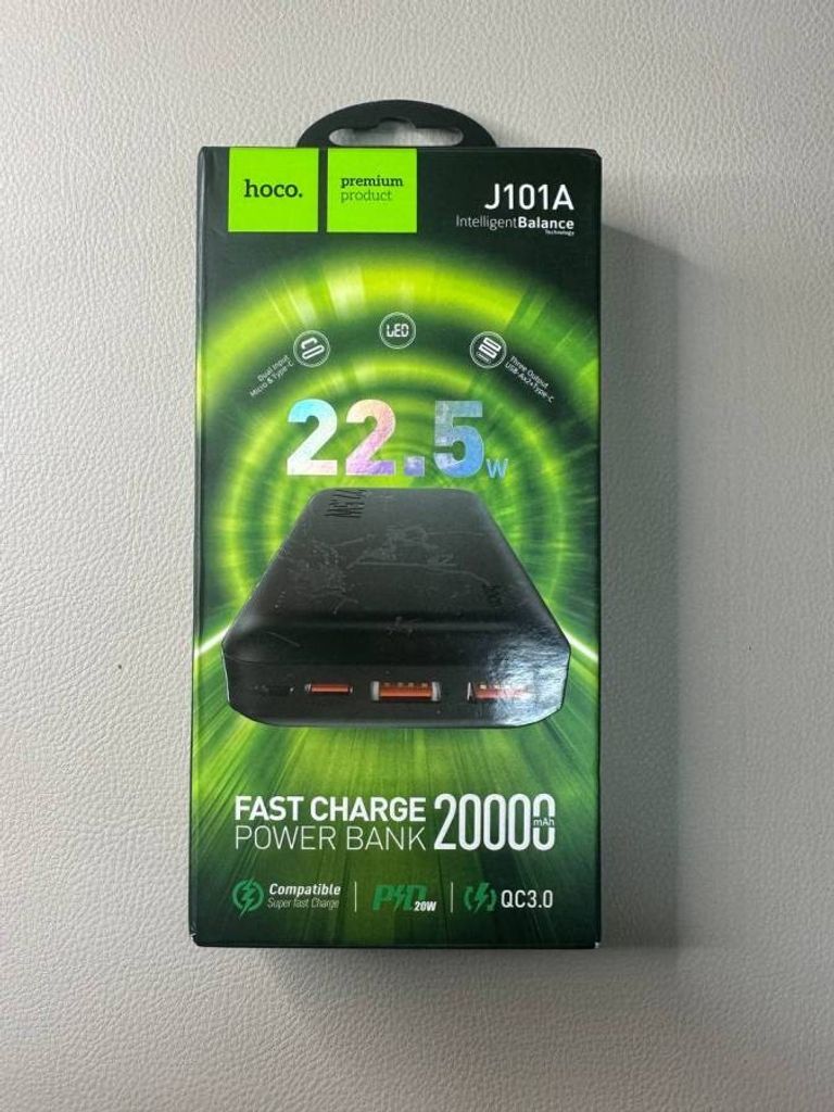 Hoco j101a 20000mah Код:01-200461341. Изображение 6