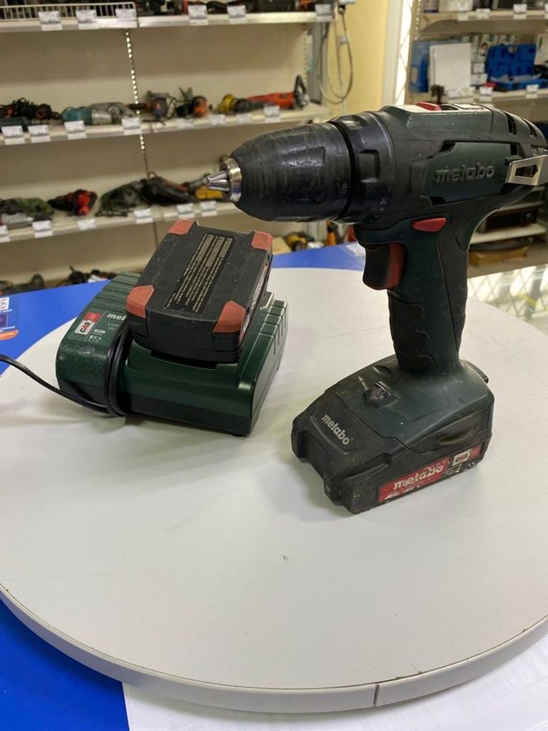 Оголошення Metabo bs 18 2акб 2ah зп Б/У