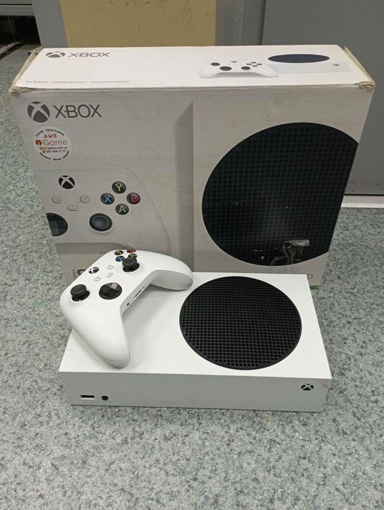 Купить Microsoft xbox series s 512gb Б/У