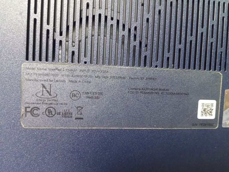 Распродажа Lenovo 15/core i5-1235u ddr5/8gb ddr5/hdd 120 gb/ssd *відсутній/*інтегрована, продавец Техноскарб