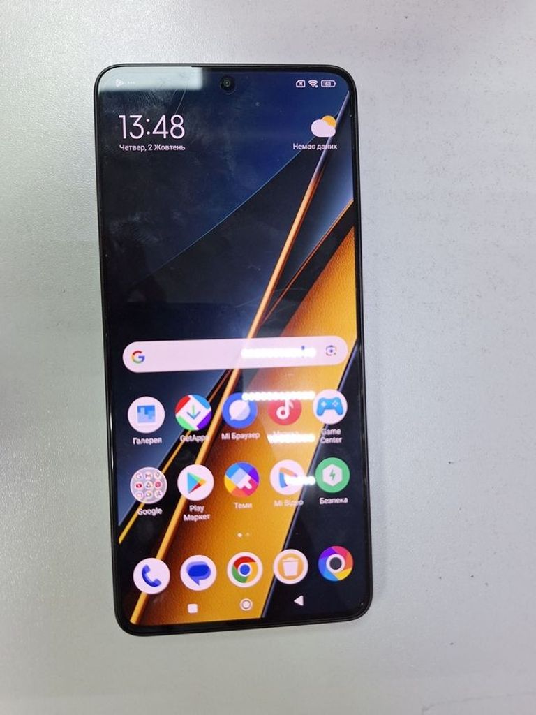 Дешево Xiaomi Poco X6 Pro 12/512GB Black з ломбарду