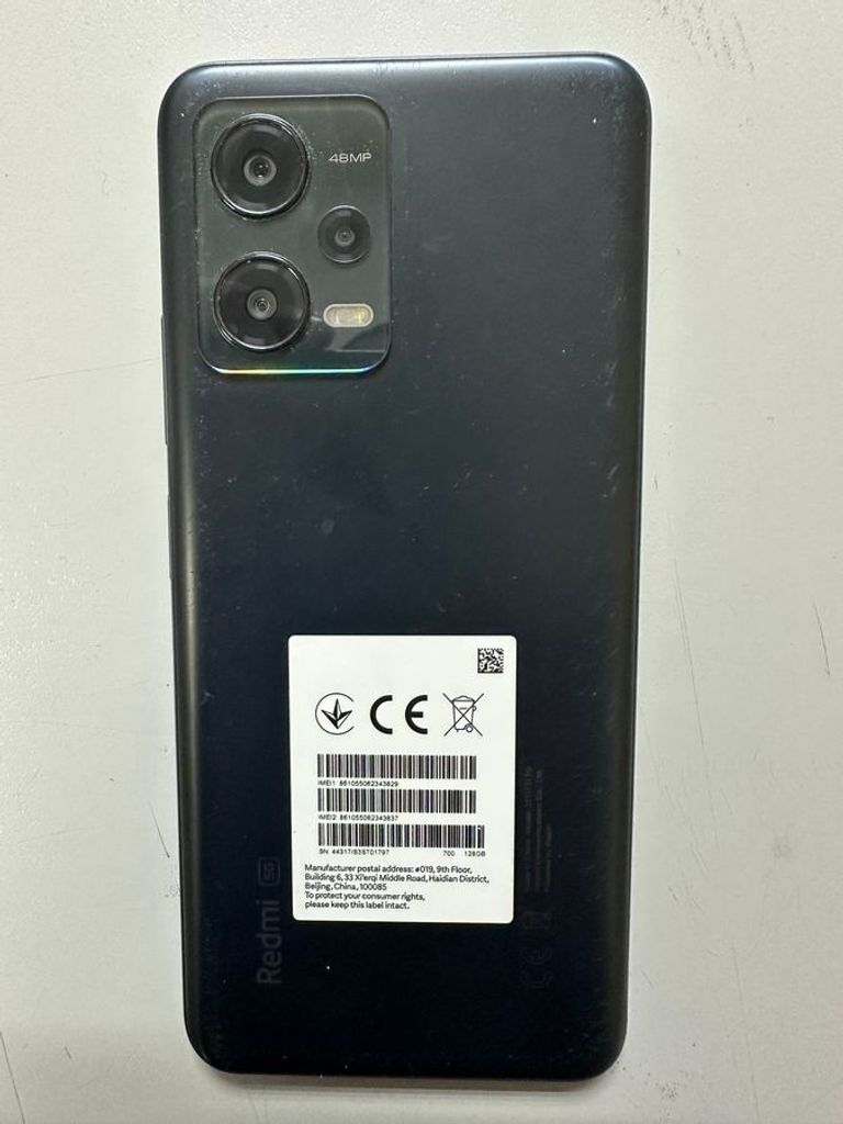 Xiaomi Redmi Note 12 5G 4/128GB Gray Код:01-200755733. Зображення 8