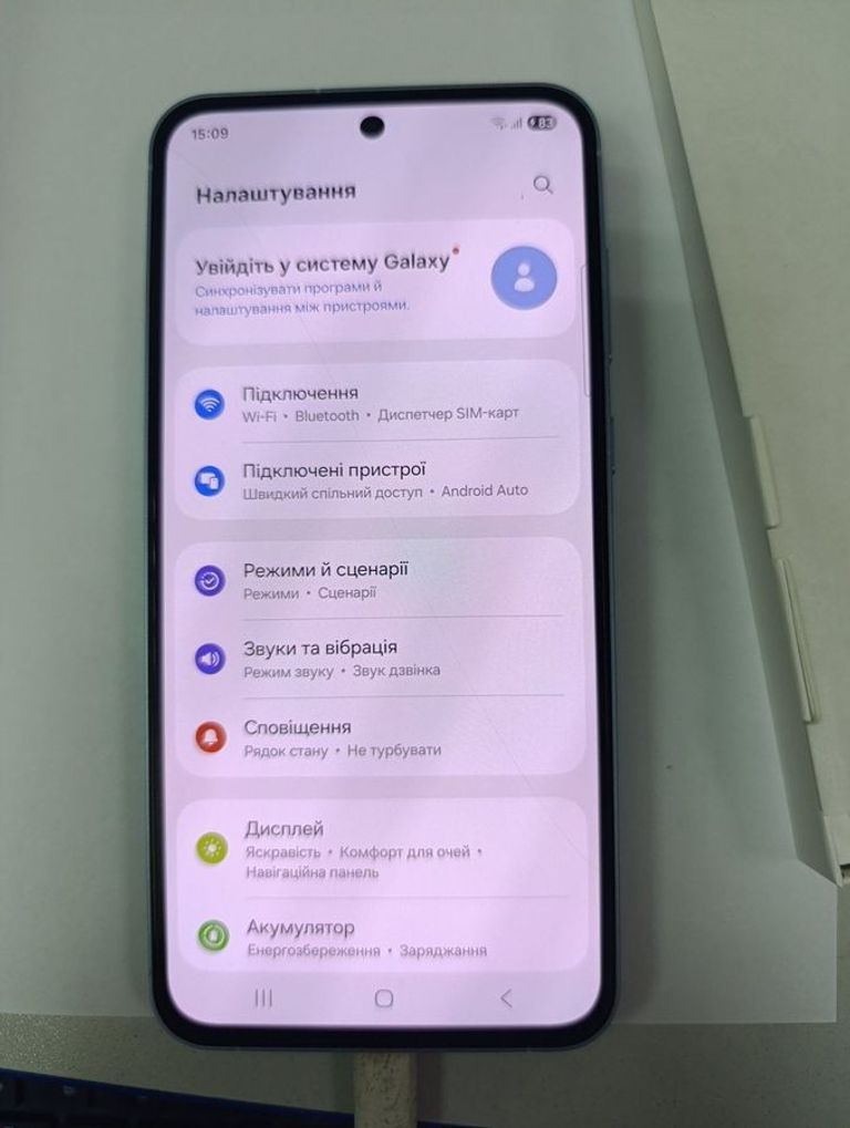 Оголошення Samsung galaxy a55 5g sm-a556b 8/256gb Б/У
