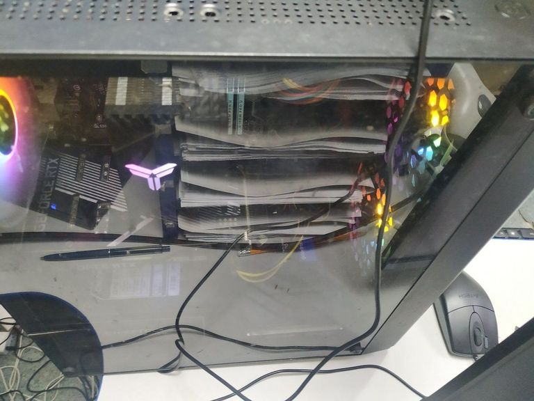 Пк amd ryzen 5 5600g/ram 32 gb/hdd 2000 gb/ssd 480 gb/nvidia rtx 3060ti (geforce) 8gb gddr6 256bit Код:01-200777439. Изображение 9