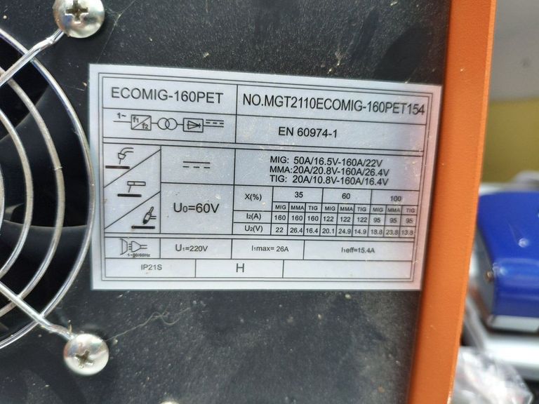 Дешиво Megatec eco mig-160 pet с ломбарда