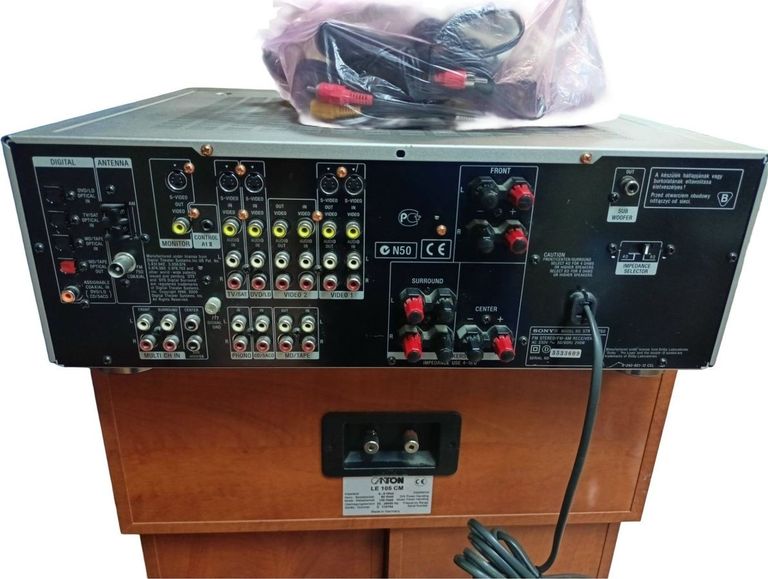 Sony str-db780, фронт canton le107 2шт, центр le 105 cm, тил le 102 2шт, саб asd 250sc Код:01-200530974. Зображення 6