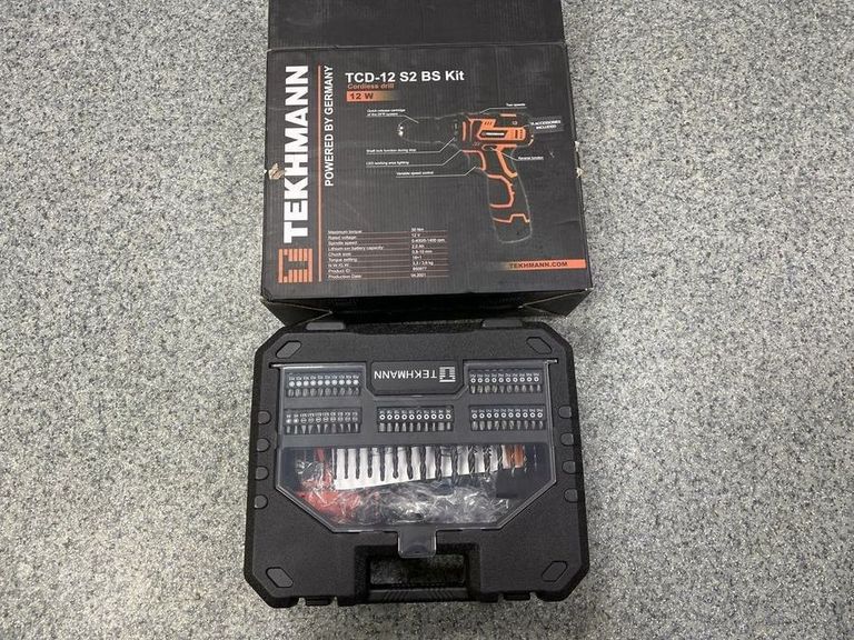 Купити Tekhmann tcd-12 s2 bs kit 2акб + зп + набір Б/У