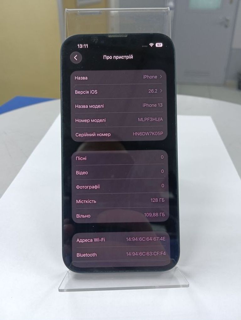 Apple iphone 13 128gb Код:01-200835571. Зображення 10