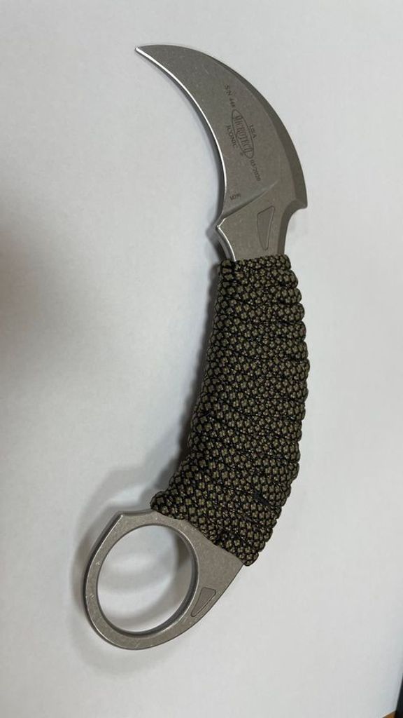 Купить Microtech Iconic Fixed Stonewash (118-10R) Б/У