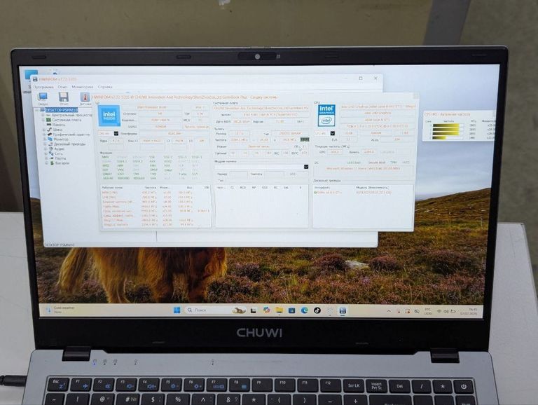 Оголошення Chuwi 15/n100 ddr4/16gb ddr4/hdd *відсутній/ssd 512 gb/*інтегрована Б/У