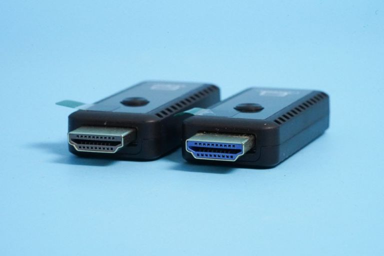 Дешево Бездротовий HDMI-передавач і приймач, портативний бездротовий HDMI-розширювач 1080P; 60Hz для потокової передачі відео та аудіо з ломбарду