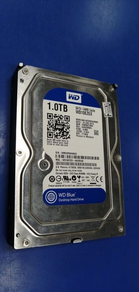 Купить Wd blue 1 tb/ wd10ezex-00bn5a0 Б/У