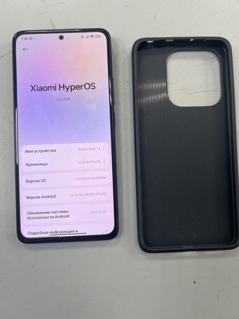 Купить Xiaomi redmi note 14 8/256gb Б/У