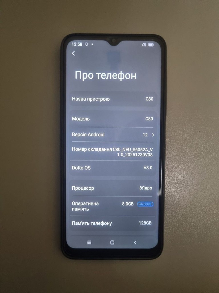 Купить Blackview oscal c80 8/128gb Б/У