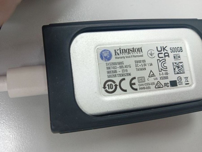 Оголошення Kingston xs2000 500 gb Б/У