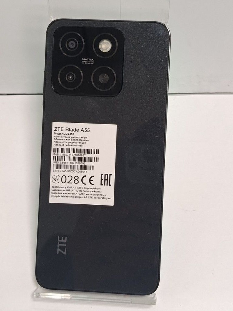 Дешево Zte Blade A55 4/128GB Blue з ломбарду