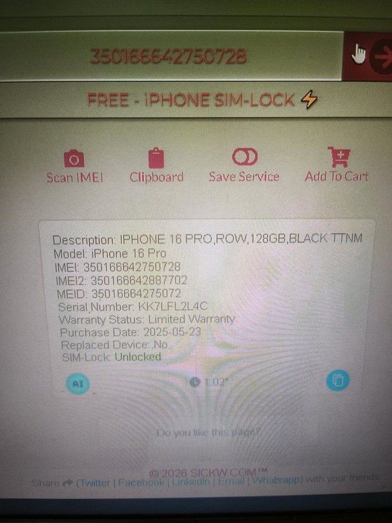 Apple iphone 16 pro 128gb Код:01-200983723. Изображение 5