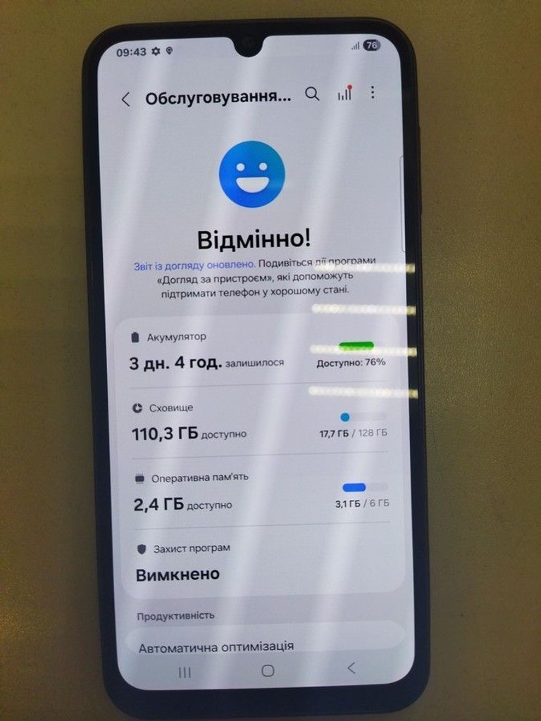Оголошення Samsung galaxy a24 sm-a245f 6/128gb Б/У