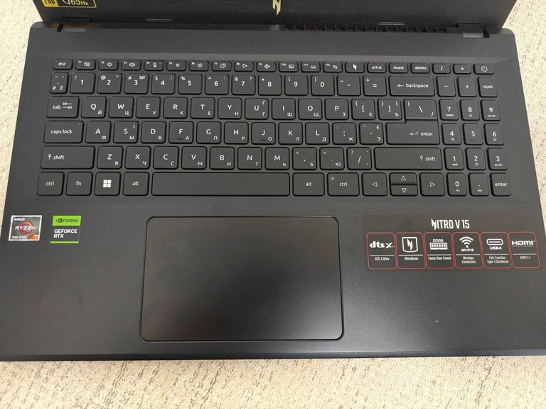 Acer 15/ryzen 7 7735hs ddr5/16gb ddr5/ssd 512 gb/geforce rtx4050 6gb Код:01-201057920. Зображення 7
